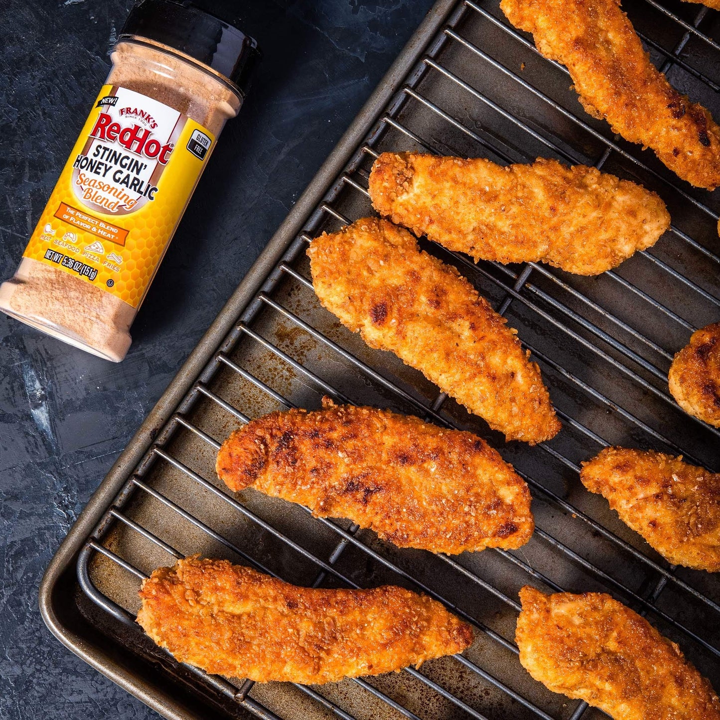 Frank's RedHot Stingin' Honey Garlic Seasoning Blend, Gluten Free, 5.36 oz
