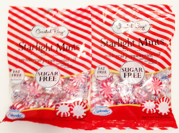 Coastal Bay Sugar Free Starlight Mints; Peppermint (2 Packs)