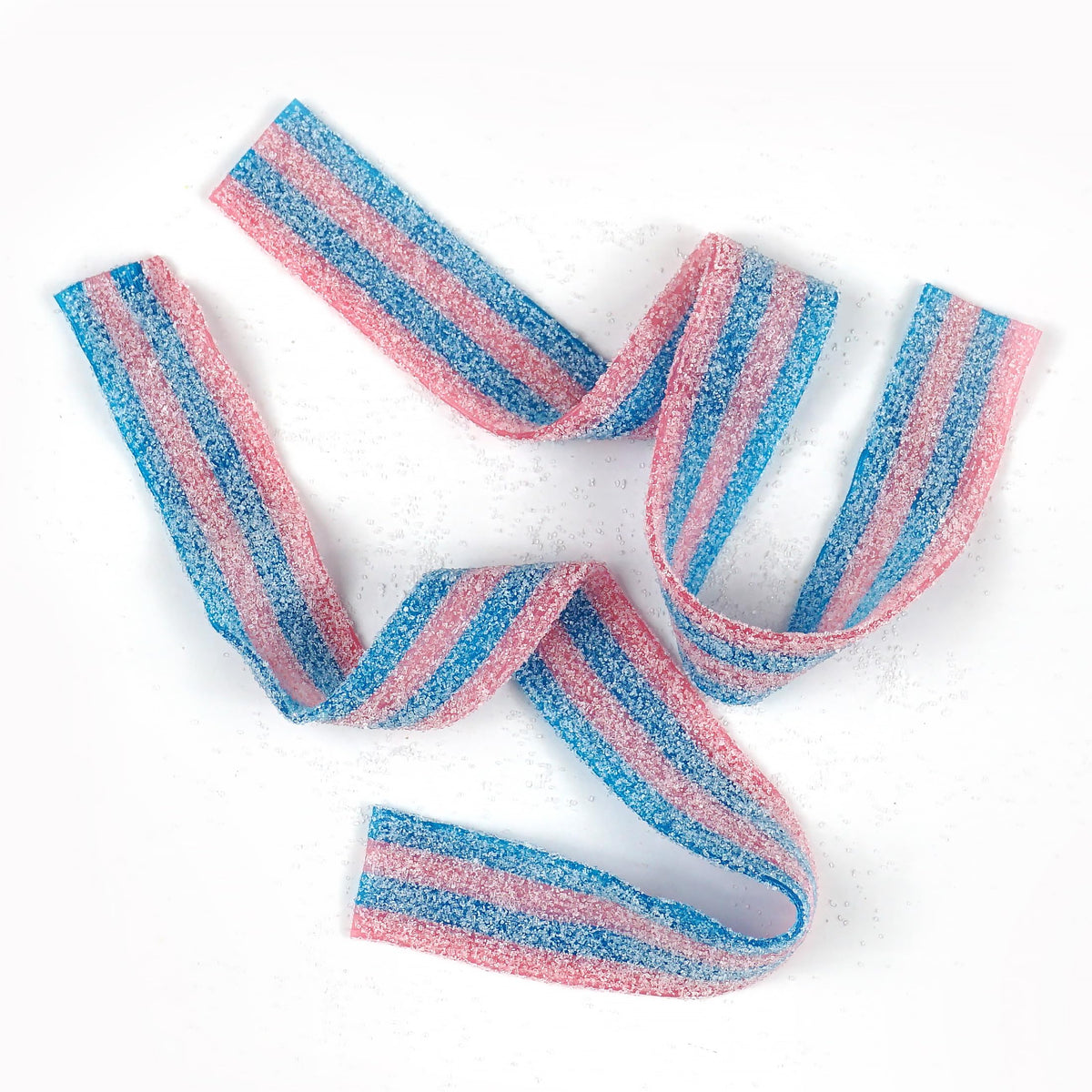 Cotton Candy Sour Belts, 1 Pound Bulk Bag, The Hampton Popcorn & Candy Company