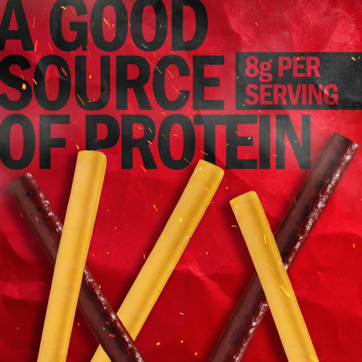 Jack Link s Original Beef & Cheese Combo, Classic Snack Pack, Made with 100% Beef and Real Wisconsin Cheese, 8g protein, Great