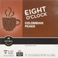 Eight O'Clock Colombian Peaks Medium Roast Coffee K-Cup Packs - 18 Ct