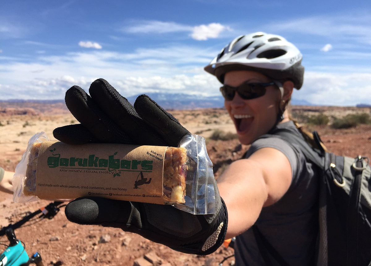 Garuka Bars Energy Bar - Handmade With Raw Honey - 100% Recyclable Packaging - 20 Pack
