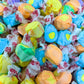 Assortit Holiday Premium Tropical Saltwater Taffy Mix, Nut & Gluten Free, 1 lb Bag, Multi-color, 60+ Pieces Individually Wrapped