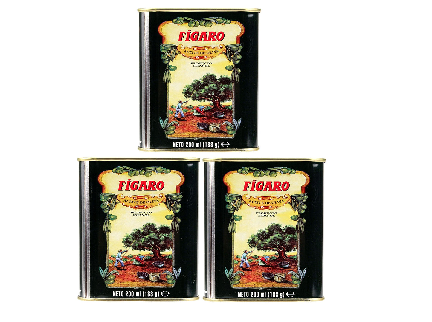 Figaro Olive Oil 200Ml (Set Of 3)