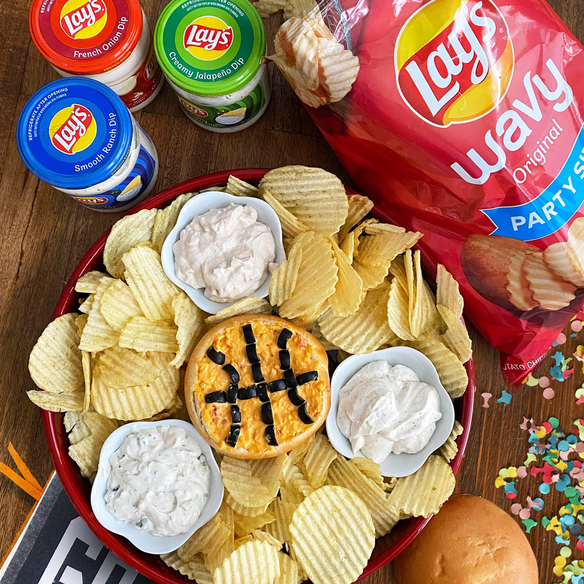 Lays Dip Cups, Creamy Ranch, 3.7 Ounce (Pack of 30)