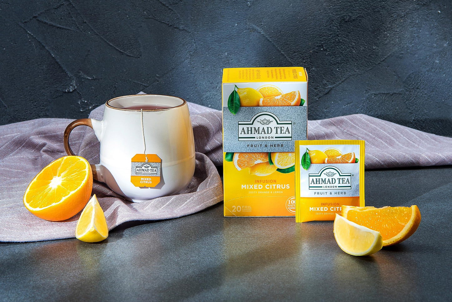 Ahmad Tea, Mixed Citrus, 20 Count (Pack Of 6)