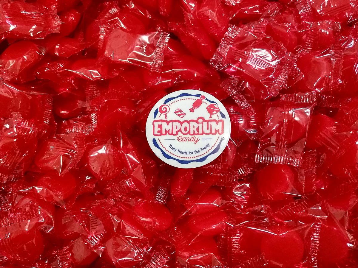 Cinnamon Discs - 4 lbs of Fresh Delicious Individually Wrapped Red Hard Candy