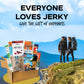 Macho Man Snack Pack Jerky Gift Box - High Protein Snacks For Men, Curated Beef Jerky Assortment Gift Box For Men, Husband, Dad, Boyfriend, Low Carb Keto