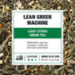 Tiesta Tea - Lean Green Machine | Loose Leaf | Light Citrus Green | Premium Blend | Medium Caffeinated | 25 Cups | 1.9 Ounce Res
