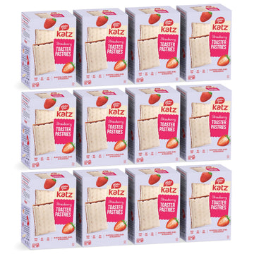 Katz Gluten Free Toaster Pastries. Strawberry. Easy Breakfast Food Or Anytime Healthy Snacks For Adults & Kids. Gluten Free. Dai