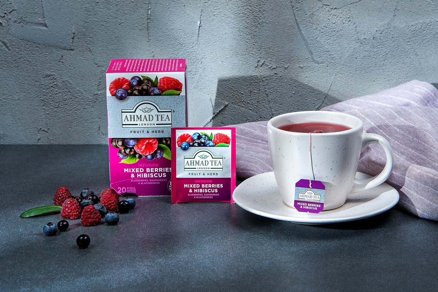 Ahmad Tea, Mixed Berries & Hibiscus