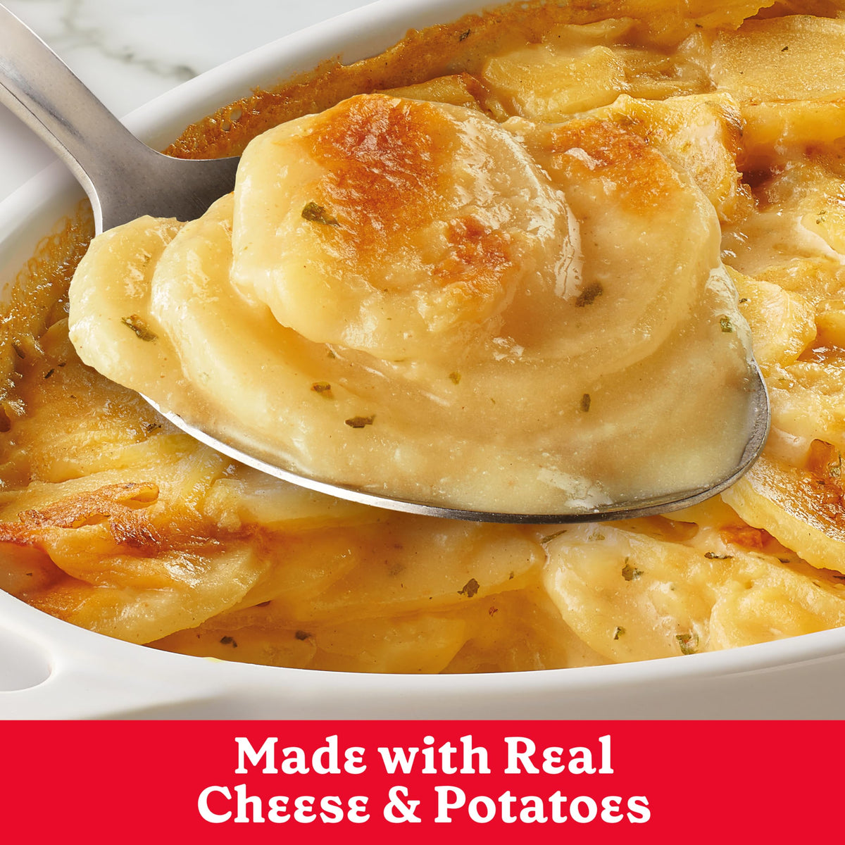 Betty Crocker Scalloped Casserole Potatoes, Made with Real Cheese, Twin Pack, 8 oz Box