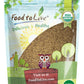 Food to Live Organic Brown Flaxseed Meal, 1 Pound - Non-GMO, Kosher, Cold-Milled from Raw Whole Seeds, Pure Powder, Vegan Superf