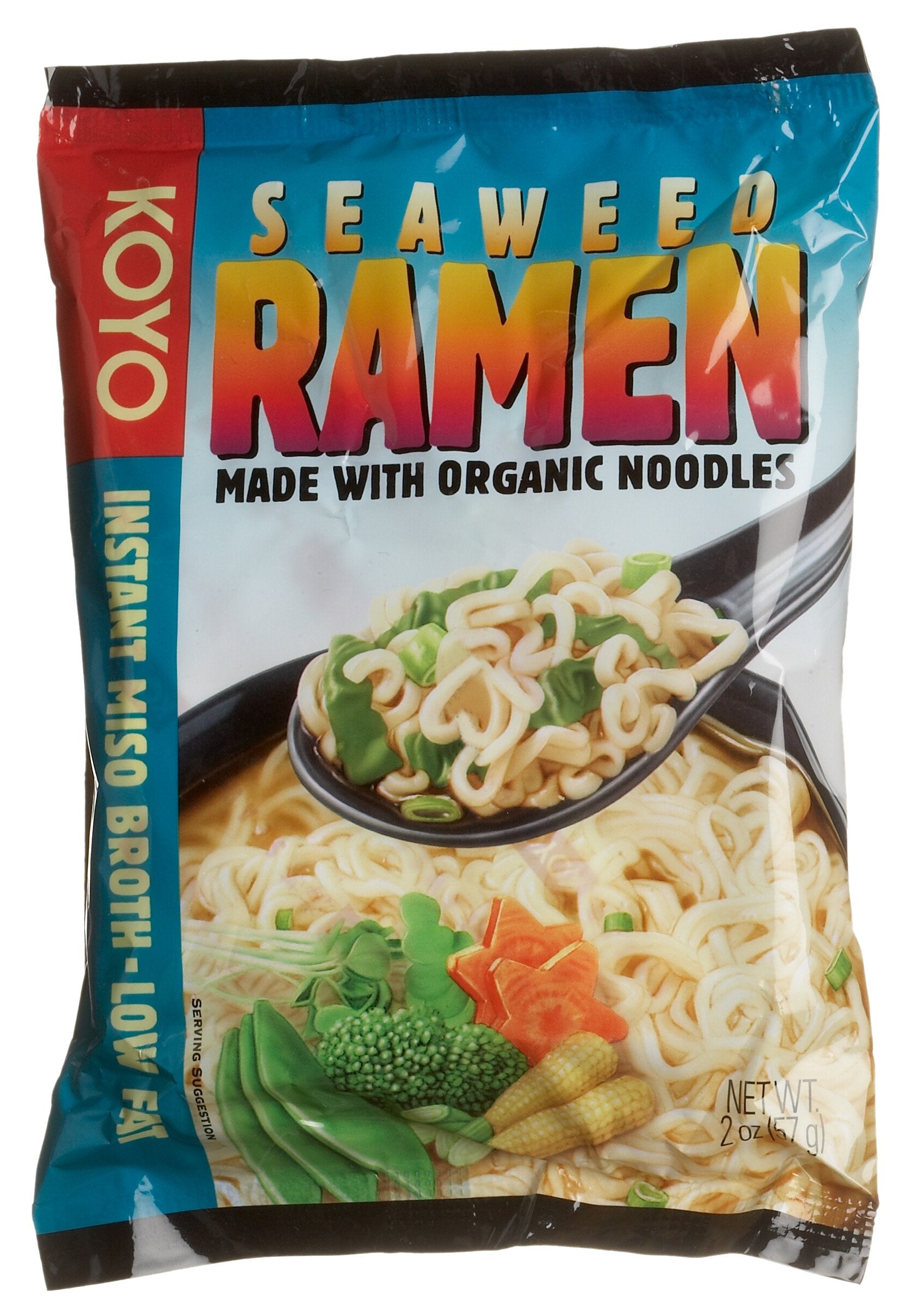 Koyo Foods Sea  Ramen, 2 Ounce Packages (Pack of 12)