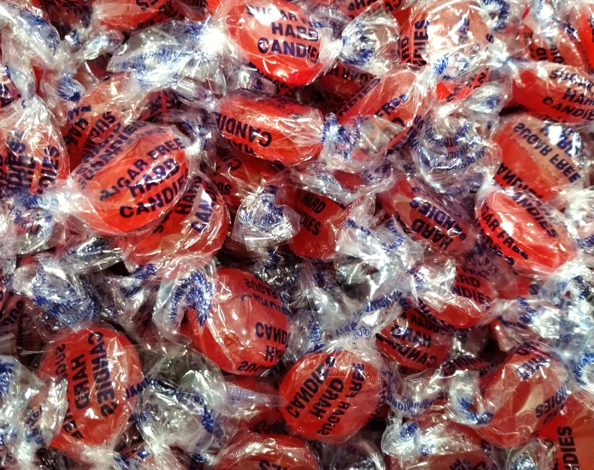 Sugar Free Cinnamon Hard Candy Buttons - 50 Pieces of Fresh Delicious Individually Wrapped Candy