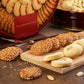 Zalatimo Sweets Shortbread Cookies, All-Natural, Round Gift Tin, 1.65 lbs, 100% No Preservatives, Slightly Sweet, 29.21 x