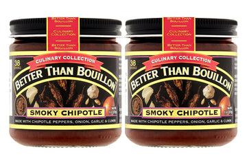 Better Than Bouillon Culinary Collection Base, Smoky Chipotle Base, Contains 38 Servings Per Jar, 8-Ounce Glass Jar (Pack Of 2)