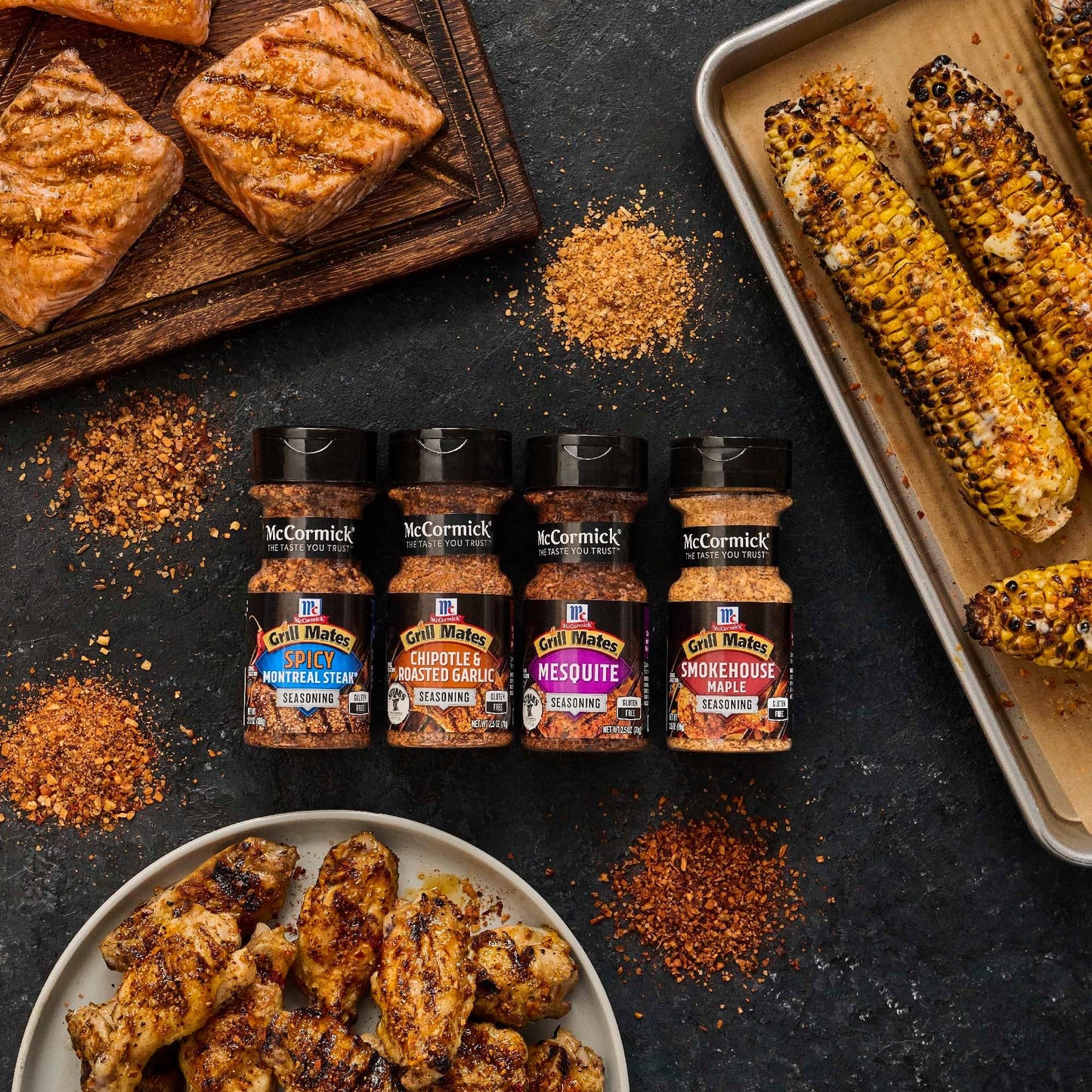 McCormick Grill Mates Unique Blends Grill Mates, 4 CT