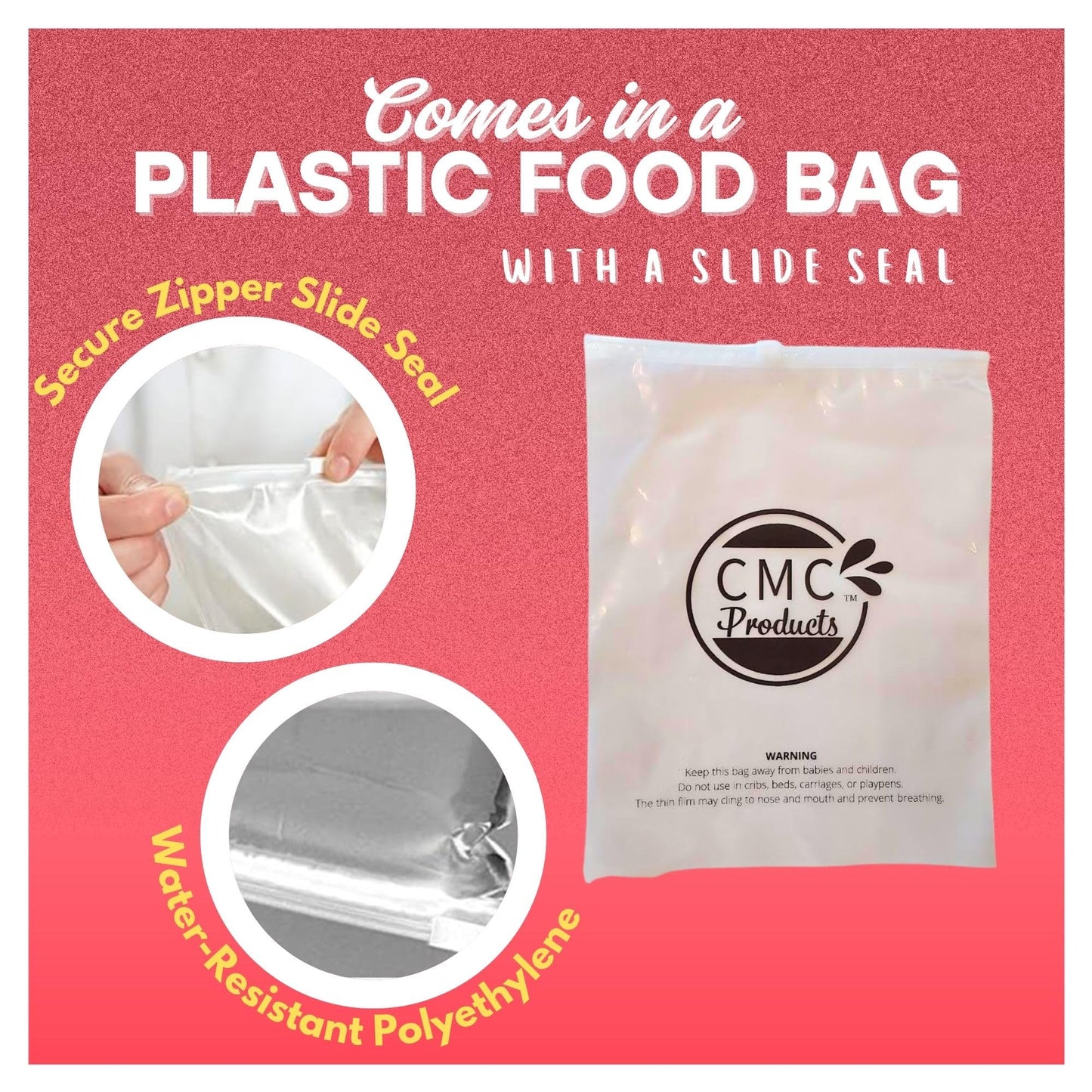 CMC Products Mayo Packets Gift Set – 25 Count (12g each) with Spreader in Resealable Bag, Brown Polyethylene