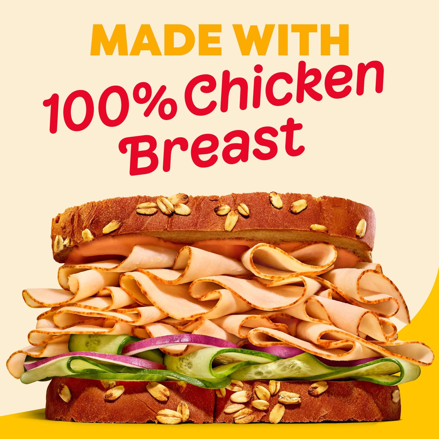 Oscar Mayer Deli Fresh Rotisserie Seasoned Sliced Chicken Breast Deli Lunch Meat Mega Pack, 22 oz Package