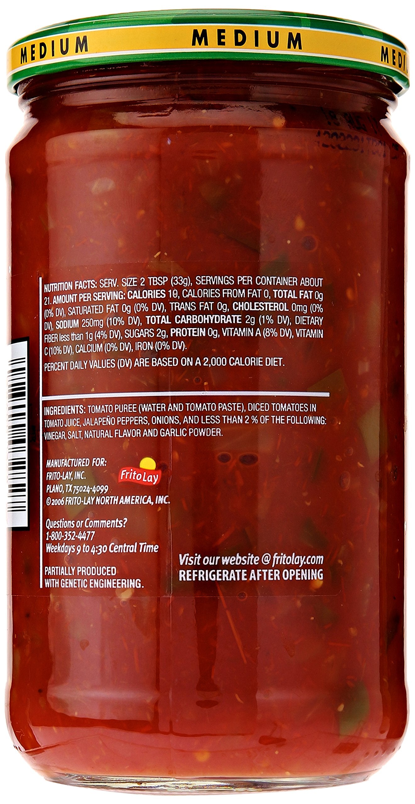 Tostitos Chunky Salsa - Medium, 24 Ounce