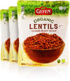 Gefen Organic Ready to Eat Lentils 16.9oz (6 Pack)