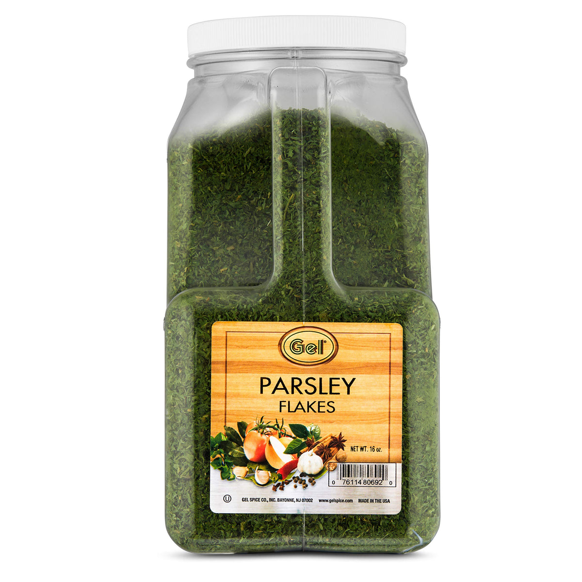 Gel Spice Parsley Flakes Food Service Size 16Oz (1Lb)
