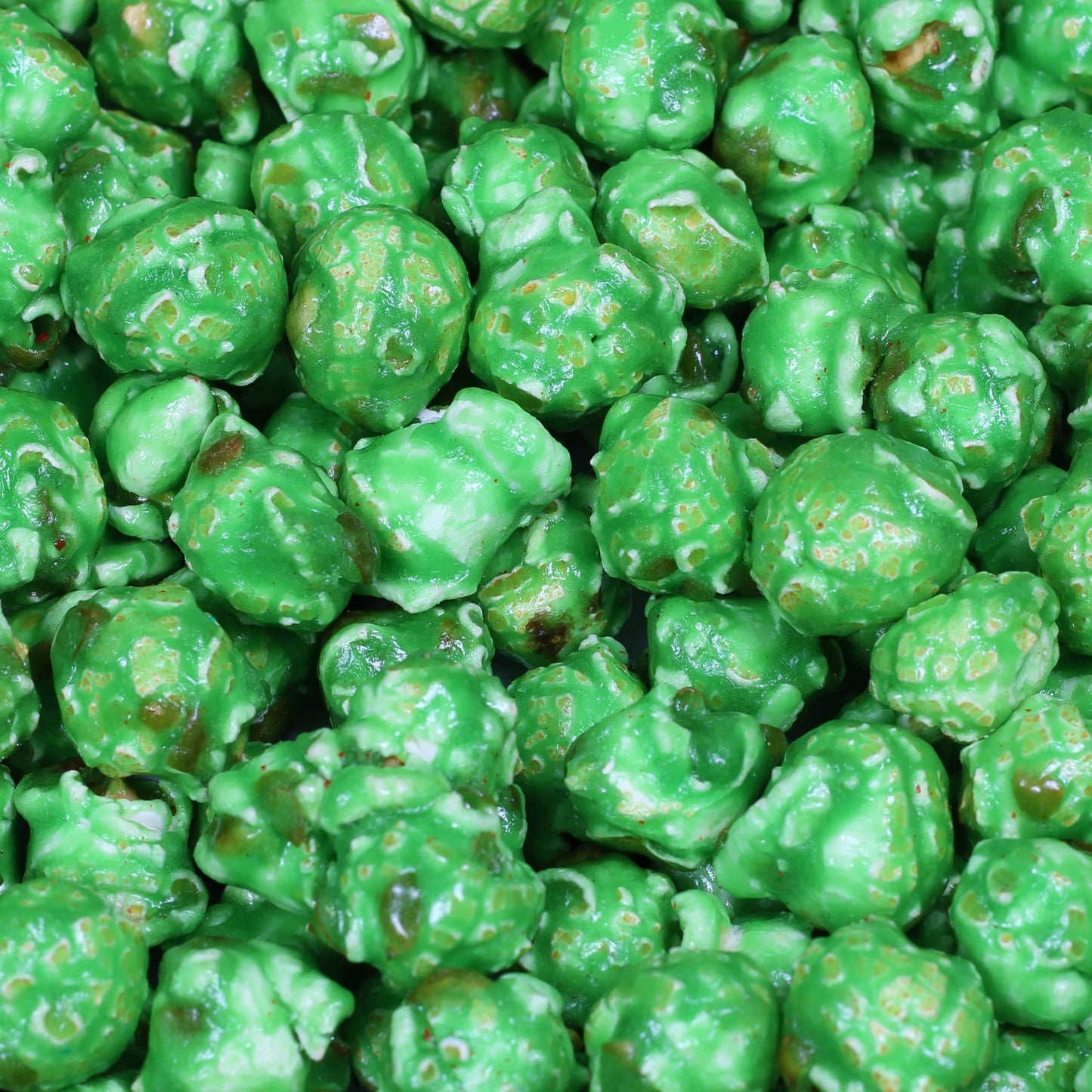 Gourmet Green Apple Flavored Popcorn by Its Delish, 16 Oz Jumbo Container | Bulk Air Popped Pop Corn Snack - Fruity Green Theme