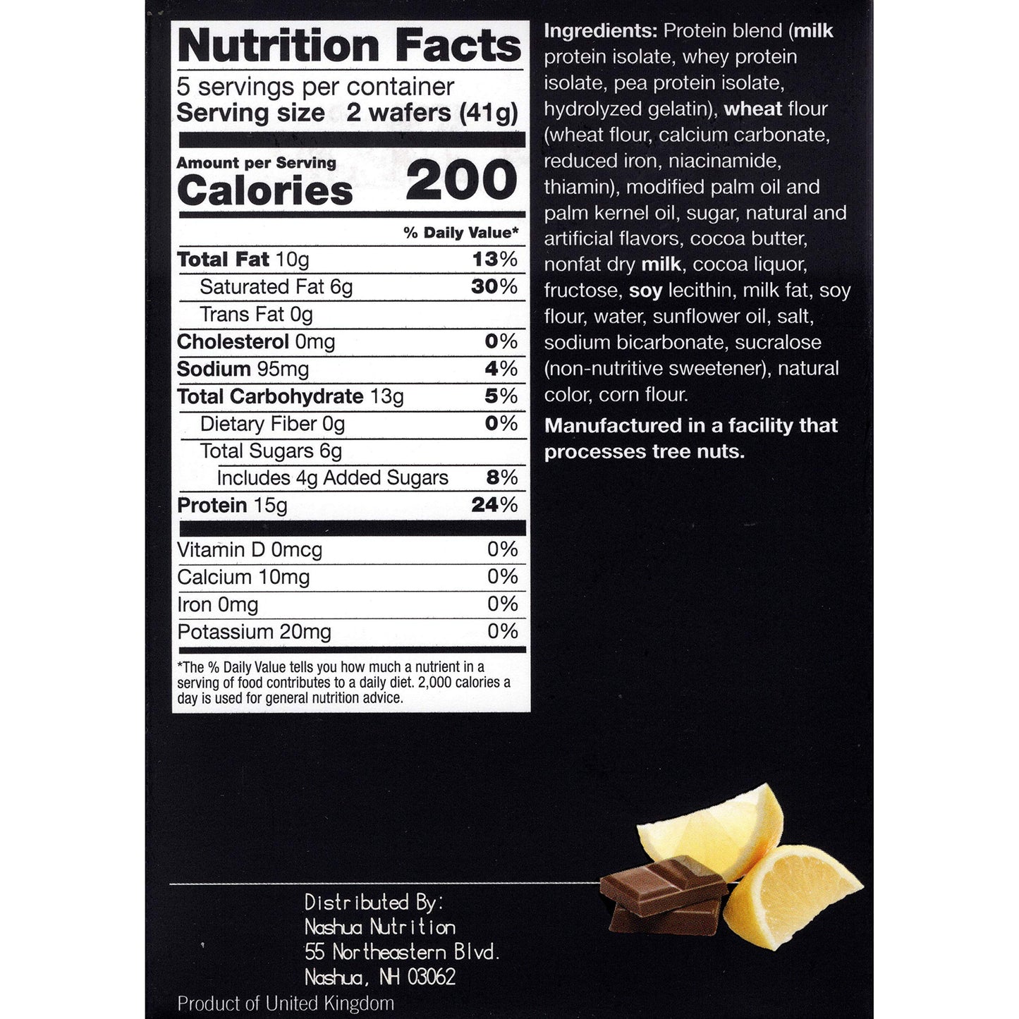 Proti-Thin High Protein Wafer Squares, 15g Protein, Low Calorie, Low Carb, 7.13 oz (Pack of 3)