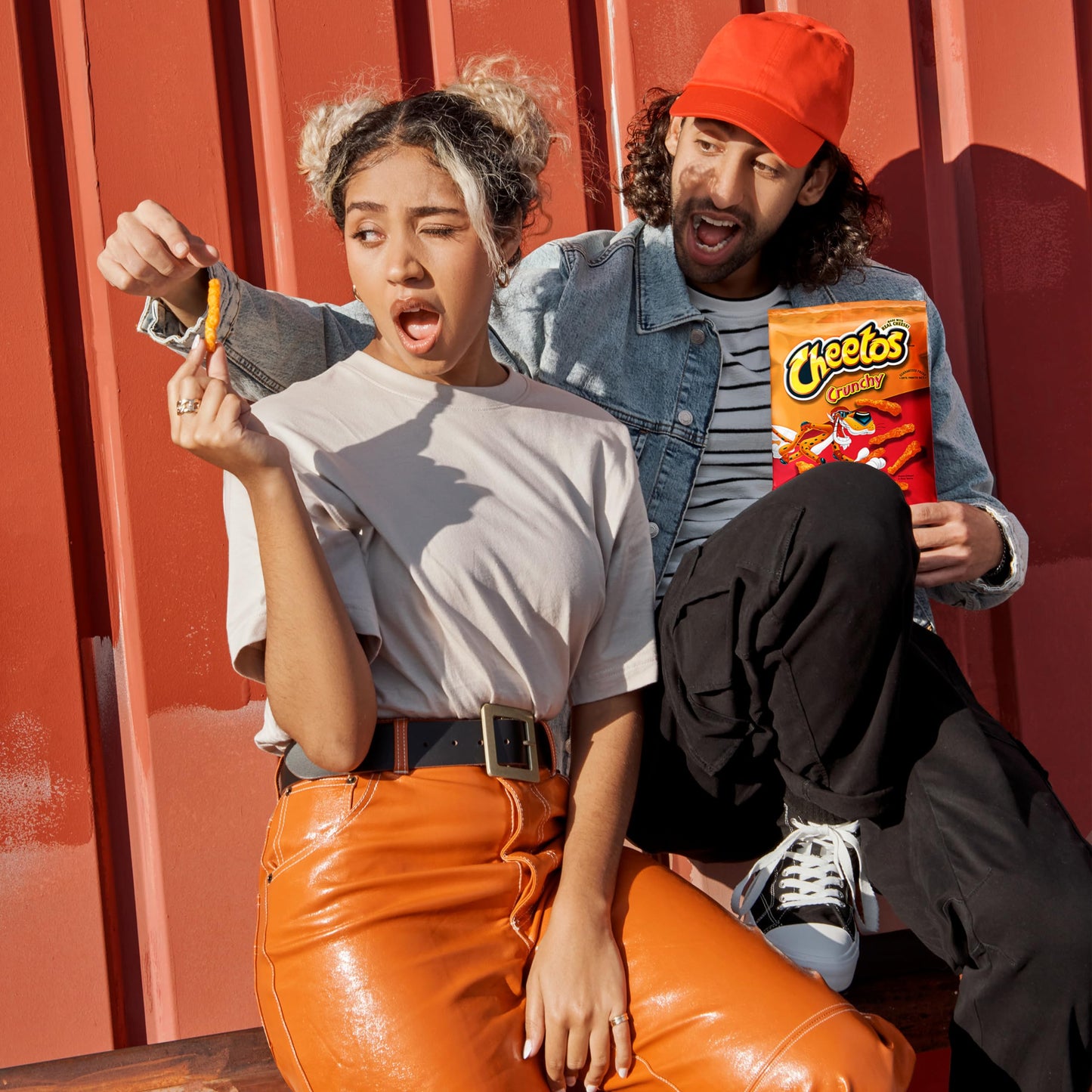 Cheetos Cheese Flavored Snacks, Cheesy & Spicy Favorites With Crunchy, Buffalo, And Cheddar Jalapeno Variety Pack, 1 Ounce (Pack