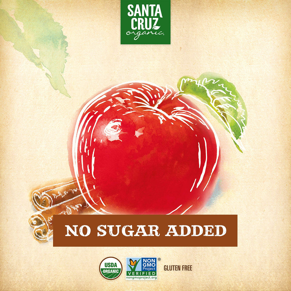 Santa Cruz Organic Apple Cinnamon Sauce 23 Ounce