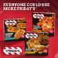 TGI Fridays Mozzarella Sticks Frozen Snacks with Marinara Sauce, 17.4 oz Box