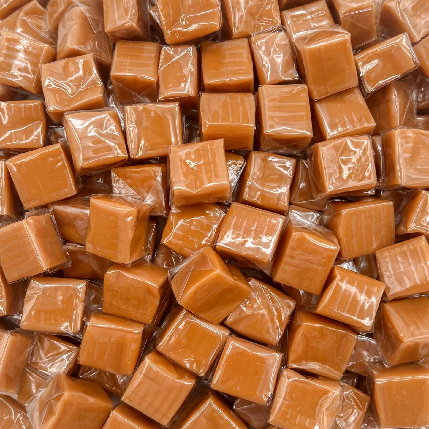 Vanilla Caramel Candy | 3-Pound Pack | Individually Wrapped Creamy Caramel Cubes