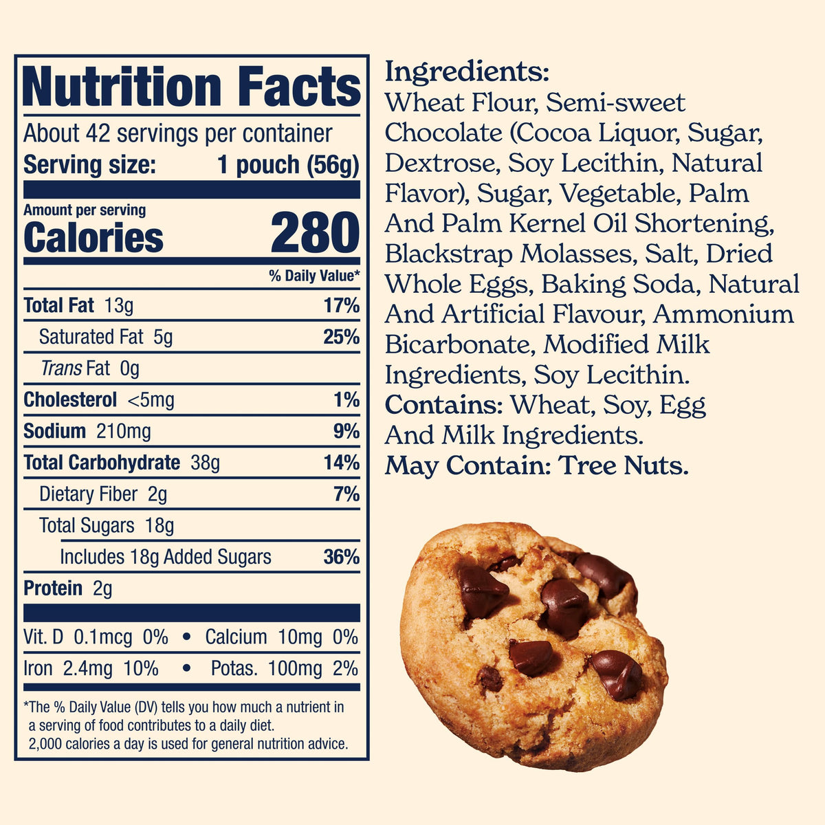 Famous Amos Classic Chocolate Chip Cookies, Bite-Size, 9 oz Resealable Bag