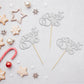 24Pcs Happy Sweet 16 Cupcake Toppers Glitter Sixteen 16Th Birthday Cupcake Picks Cheers To 16 Years Old Cupcake Decorations For