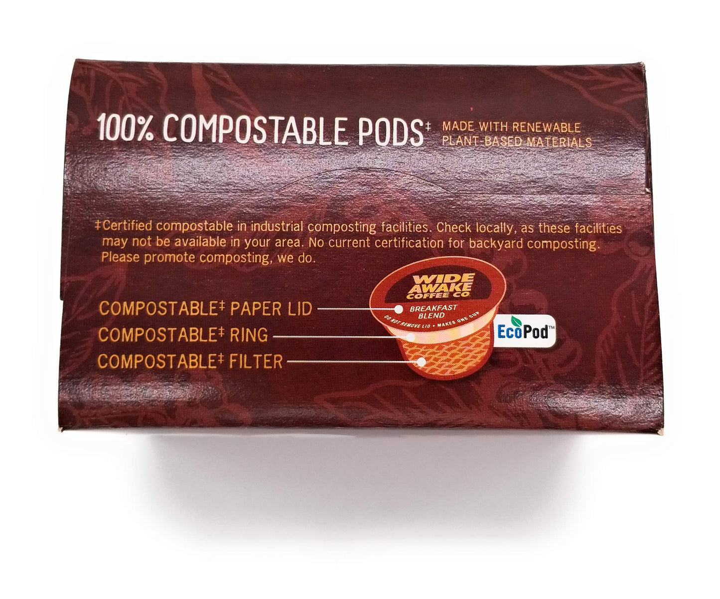 Wide Awake Coffee Donut Shop Blend K-Cups 32 Count Pack