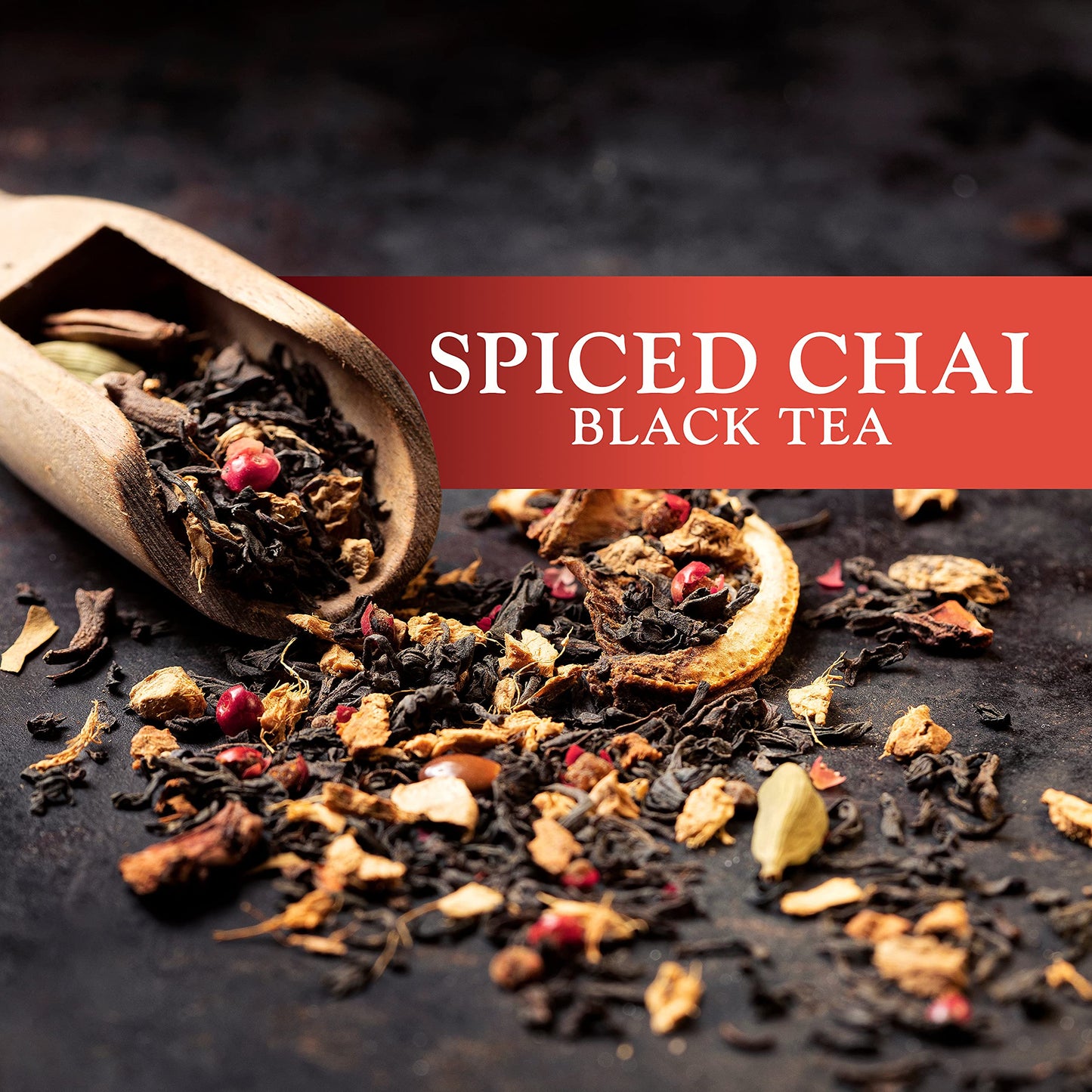 Constellation Tea Spiced Chai Black Tea Pods, 40 Count, Compatible with K Cup malt-inspired