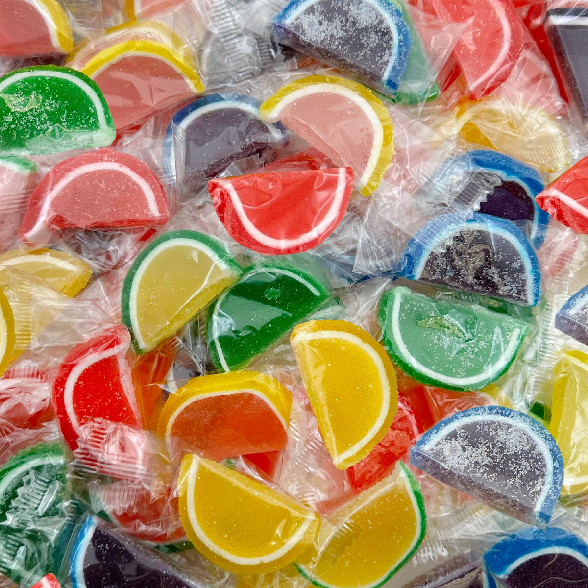 Fruit Slices Jelly Candy | Assorted Flavors | Bulk 5-Pound Box (About 150 Pieces) | Individually Wrapped