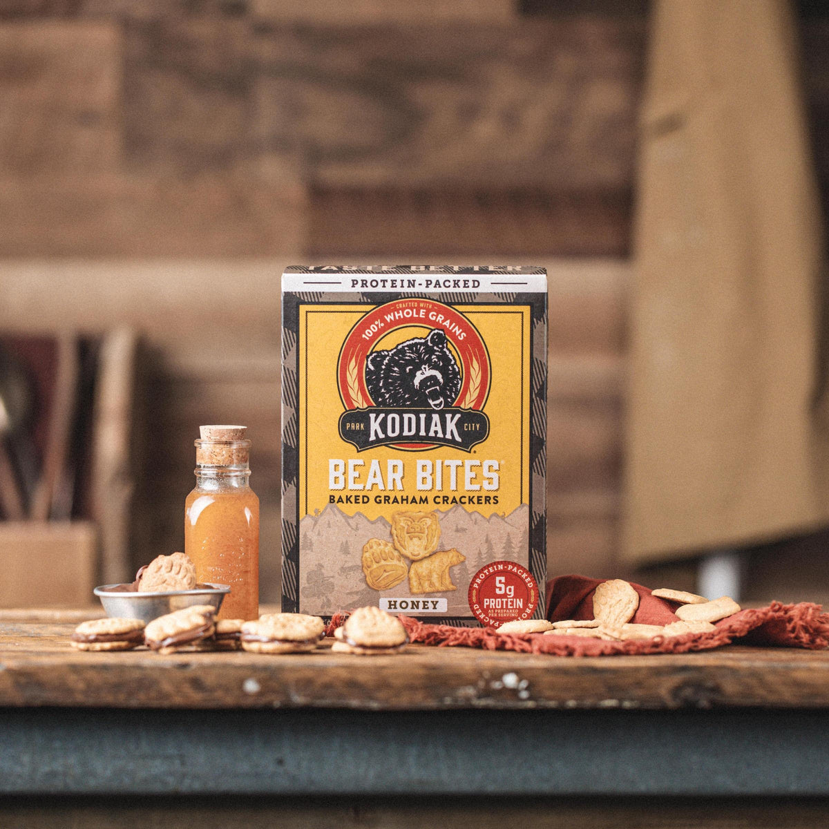 Kodiak Cakes - Cracker Grahm Honey - Case Of 8 - 9 Oz(D0102H5Nwzx)