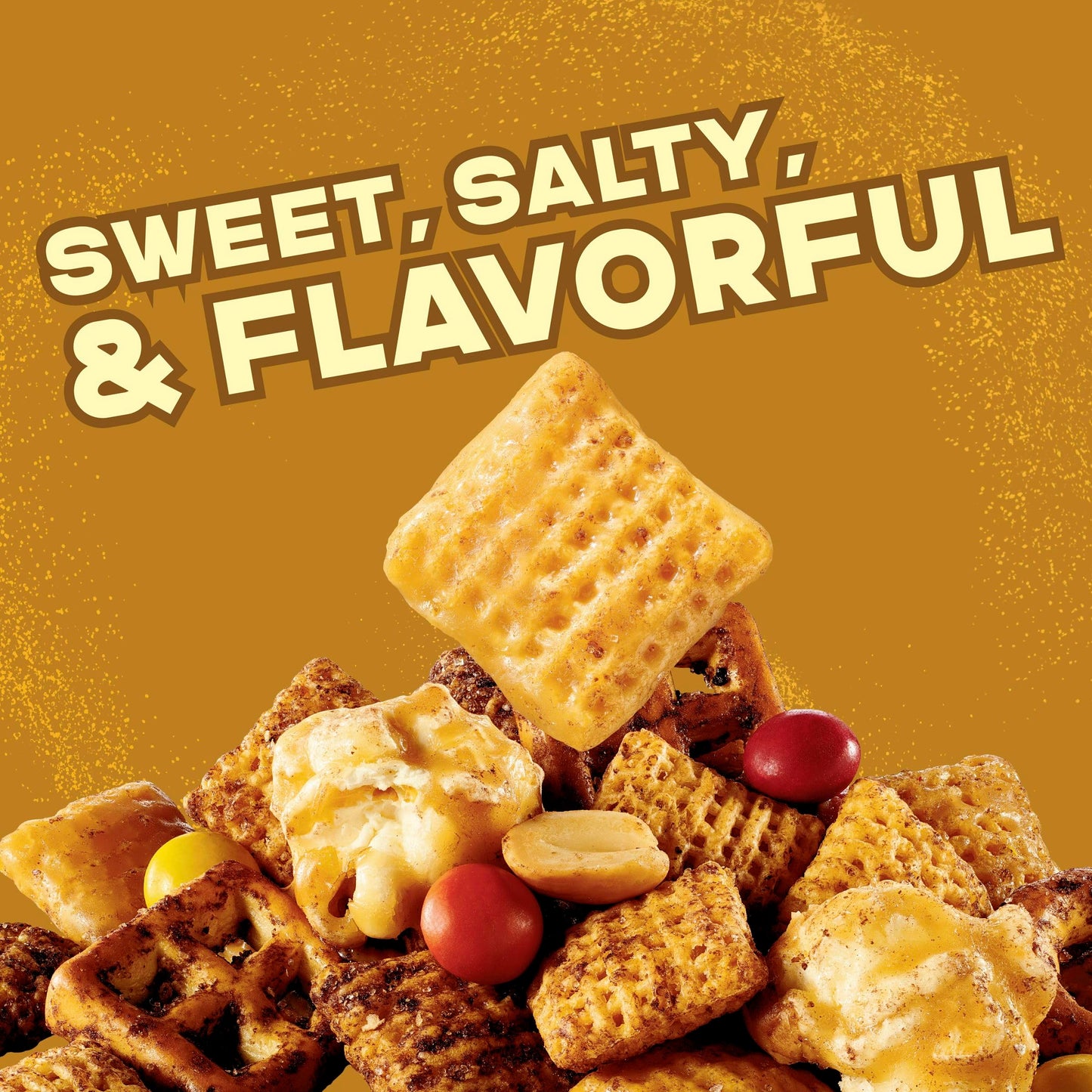 Chex Mix Turtle Snack Mix, Indulgent Snack Bag, 8 oz