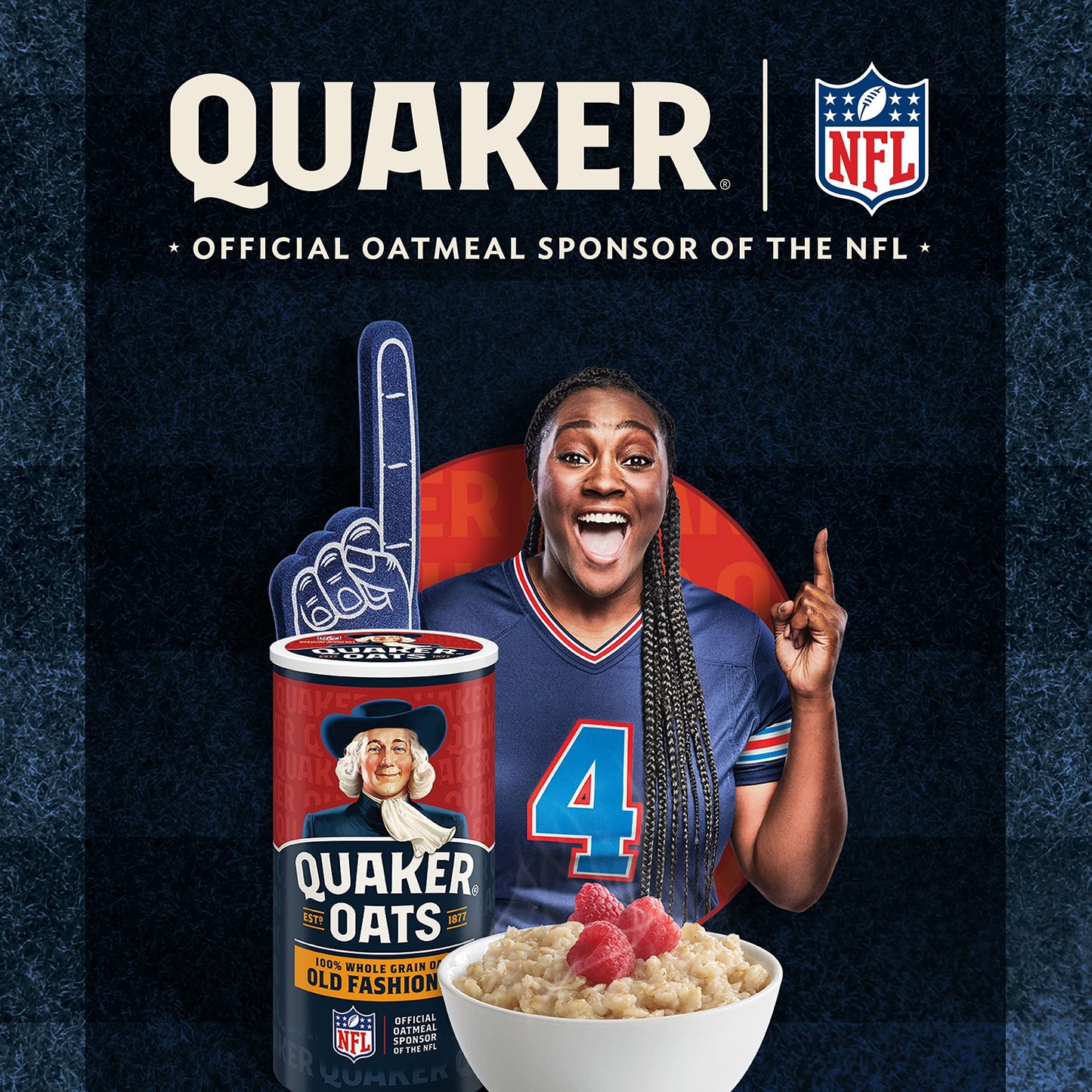 Quaker Instant Oatmeal Instant Oats Express, Apple Cranberry, 1.79 Ounce (Pack of 12)