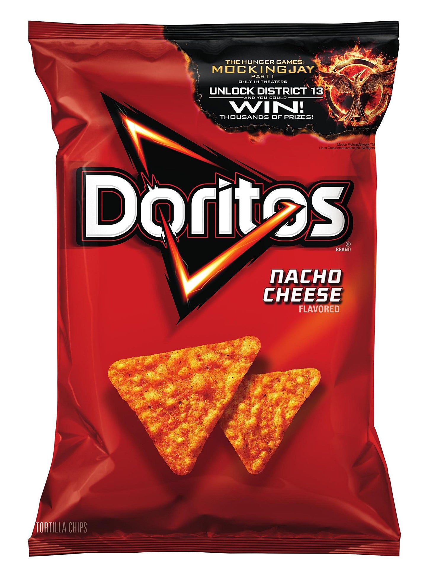 Doritos Tortilla Chips, Party Size Nacho Cheese, 16 oz