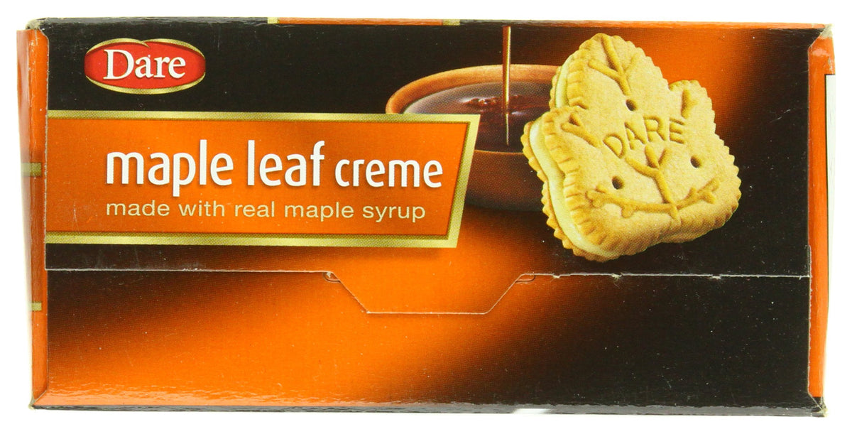 Dare Original Gourmet Maple Leaf Cream (Pack Of 2) 12.3 Oz Boxes