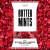 Candy Envy - Red Wrapped Buttermints - 13 oz. Bag - 100 Individually Wrapped Red Candy Mints