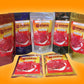 Singapore Street Food, Fire-Grilled Tender Pork Jerky (Original Flavor - Medallion Shaped 12Oz) *Grilled Fresh To Your Order *Sh