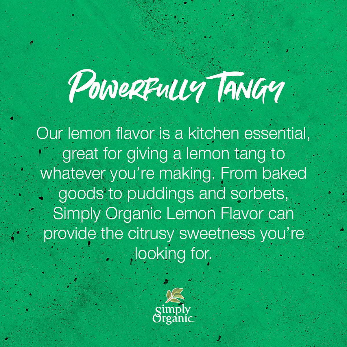Simply Organic Lemon Flavor, Certified Organic | 2 oz | Pack of 6