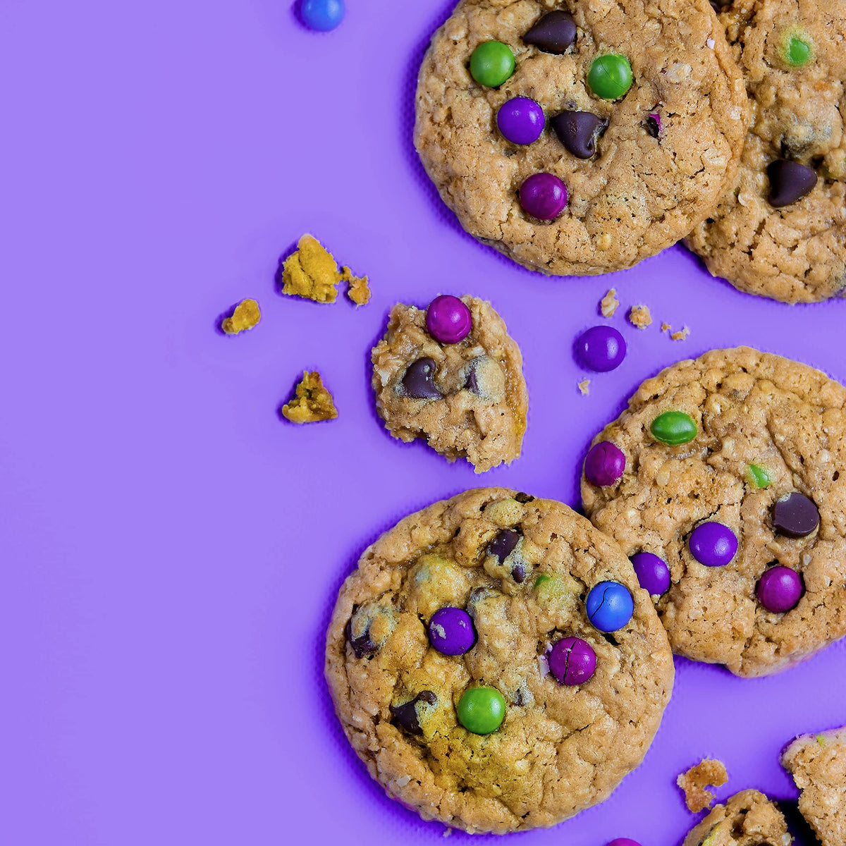 Miss Jones Baking Gluten-Free Chocolate Chip Cookie Mix - More Chocolate Chips, 50% Lower Sugar, Naturally Sweetened Desserts &