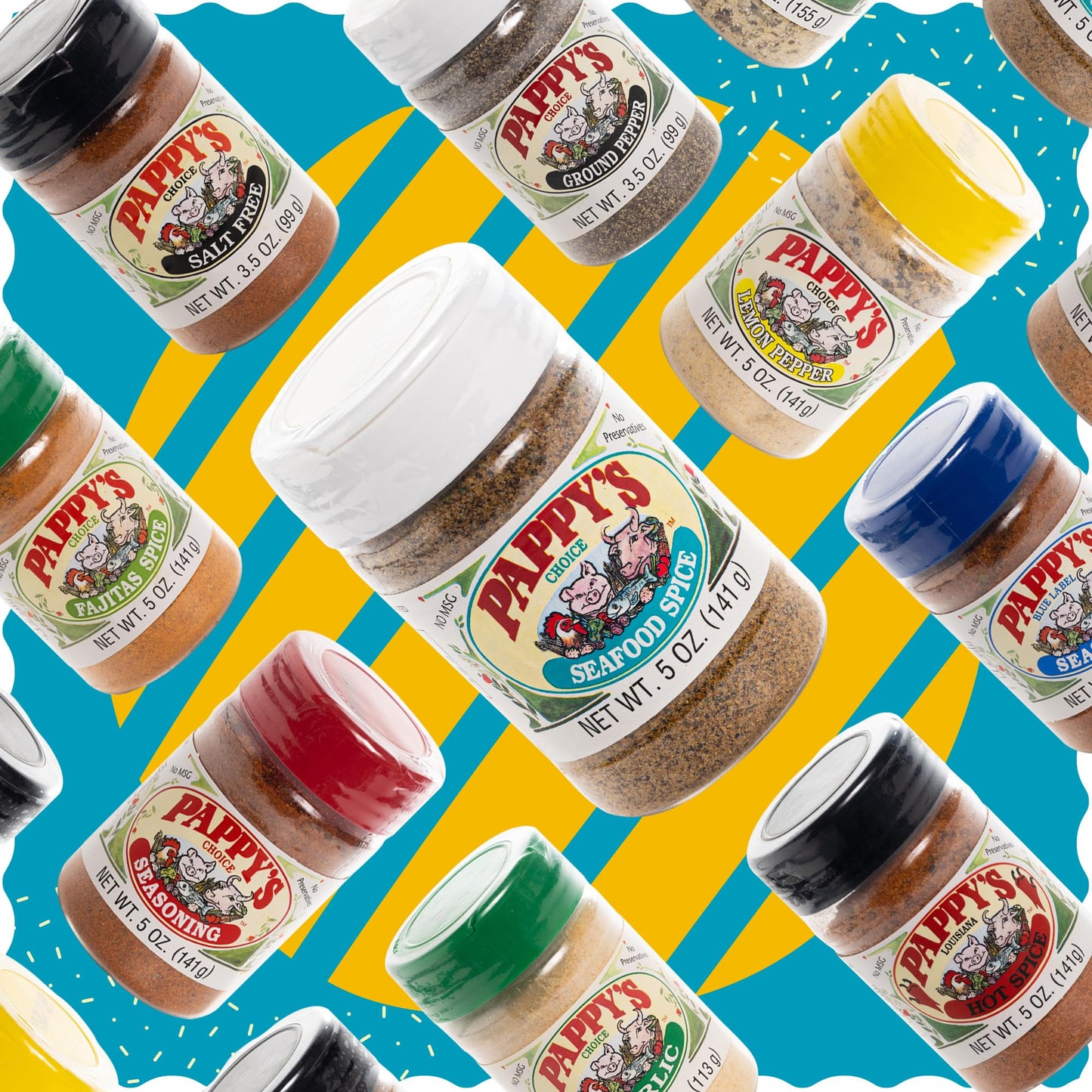 Pappys Seasonings (Seafood Spice, 5Oz)