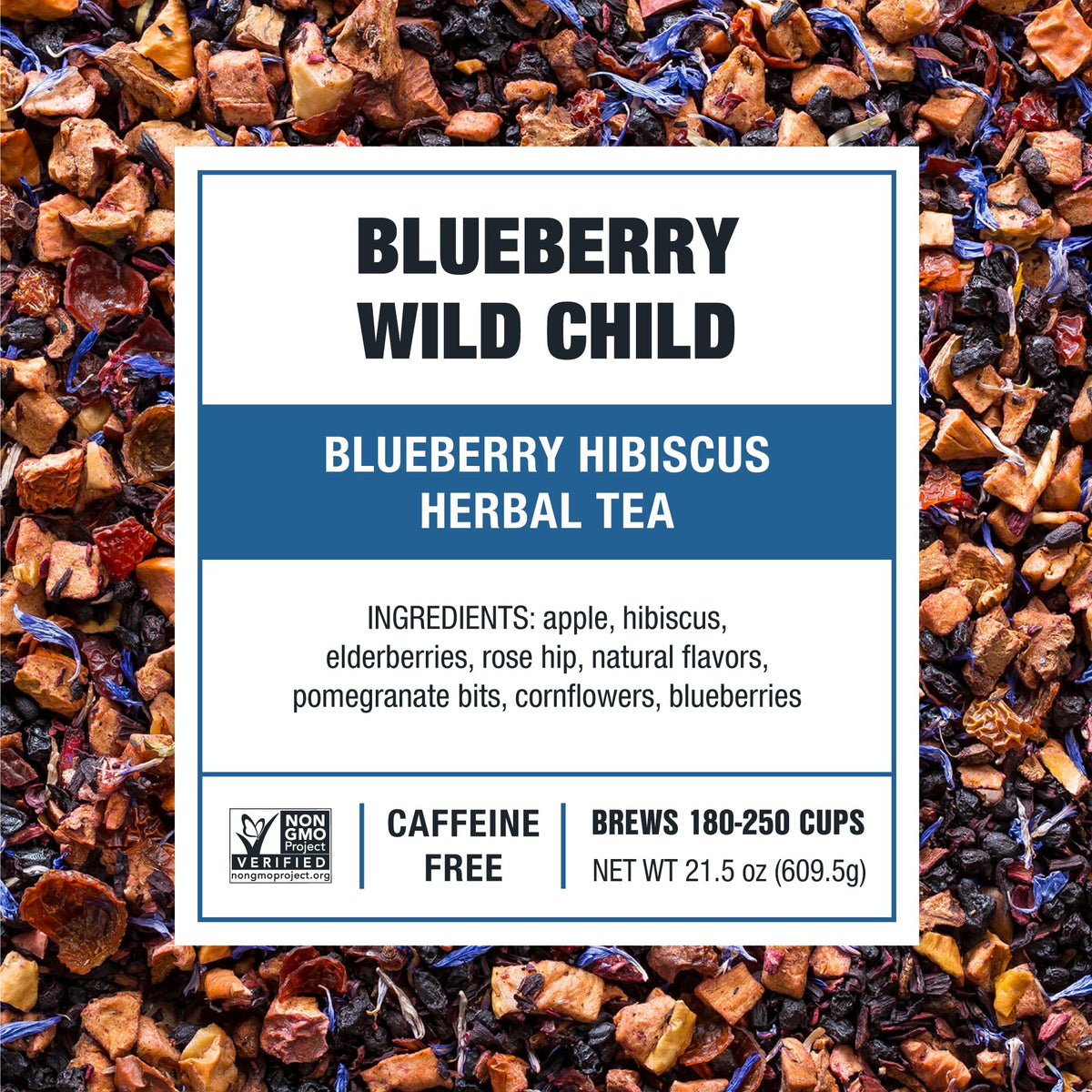 Tiesta Tea - Blueberry Wild Child - Blueberry Hibiscus Herbal Tea - Premium Loose Leaf Blend - Non-Caffeinated Hot Or Iced Tea &