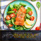 Fresh Atlantic Salmon Fillets, Best Premium Quality In The Us, Center Cut, Perfectly Trimmed, 25 X 6 Oz. (9.33 Lb.) - Kosher, Re